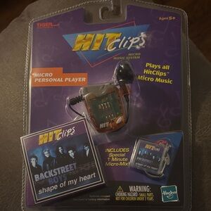VINTAGE HIT CLIPS MICRO PERSONAL PLAYER-BACKSTREET BOYS